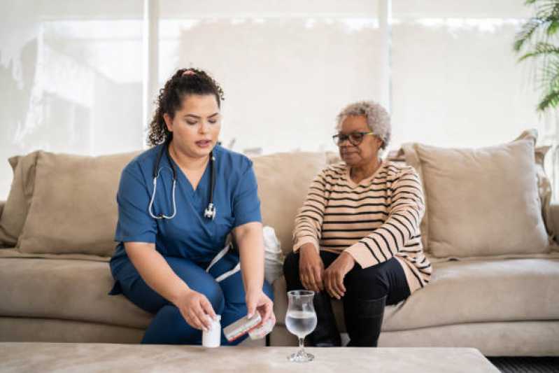 Home Care para Idosos com Alzheimer Contratar Chácara Santo Antônio - Home Care Hospitalar